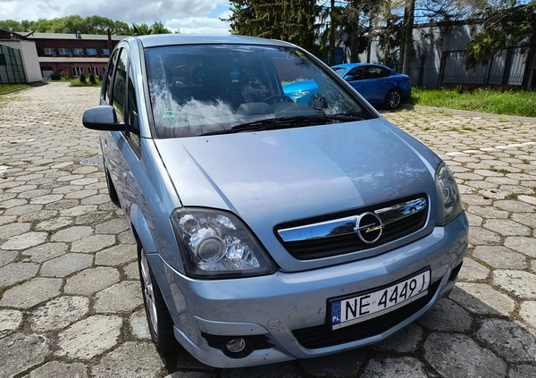 Opel Meriva cena 13550 przebieg: 140337, rok produkcji 2008 z Elbląg małe 326
